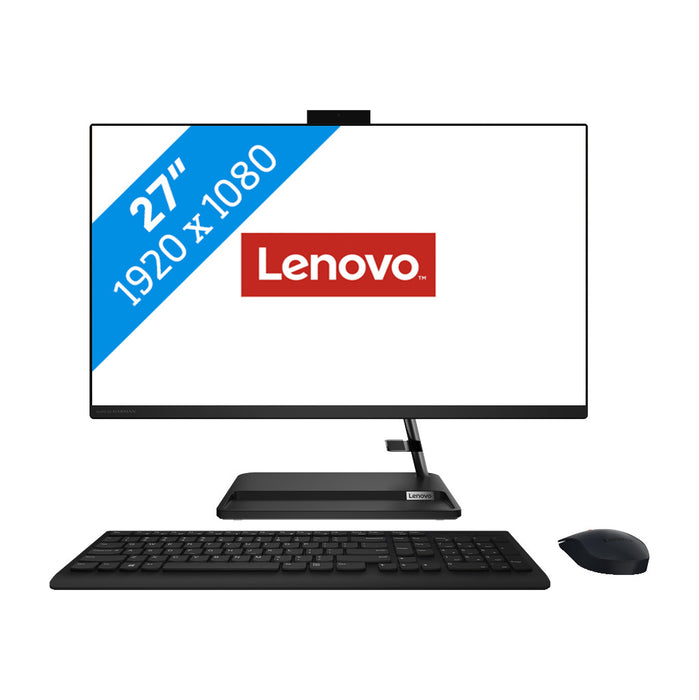 Refurbished (Good) - Lenovo IdeaCentre 27" All-in-One Touchscreen Desktop - 27IRH9 - Intel Core i5-13420H - 1080p - 16GB RAM,  512GB SSD, Windows 11
