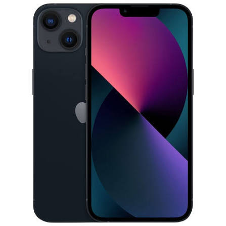 Refurbished (Fair) - Apple iPhone 13 128GB - Midnight - Unlocked - Minor Scuffs / Scratches