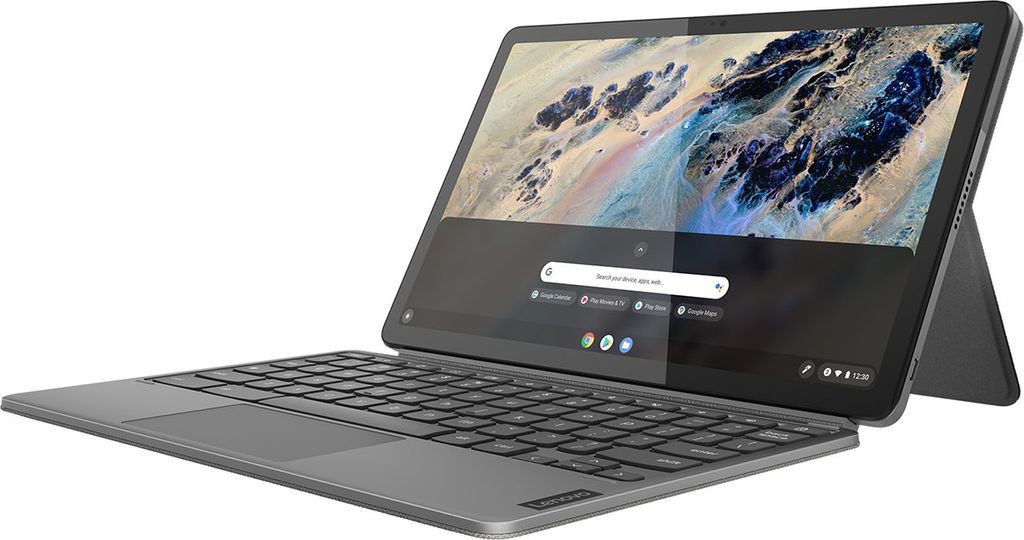 Refurbished (Good) - Lenovo IP Duet 3 Chrome 11Q727 Detachable - 10.95" - Qualcomm® Snapdragon™ 7c Gen 2 - 4GB RAM - 128GB eMMC - Chrome OS - FR KB