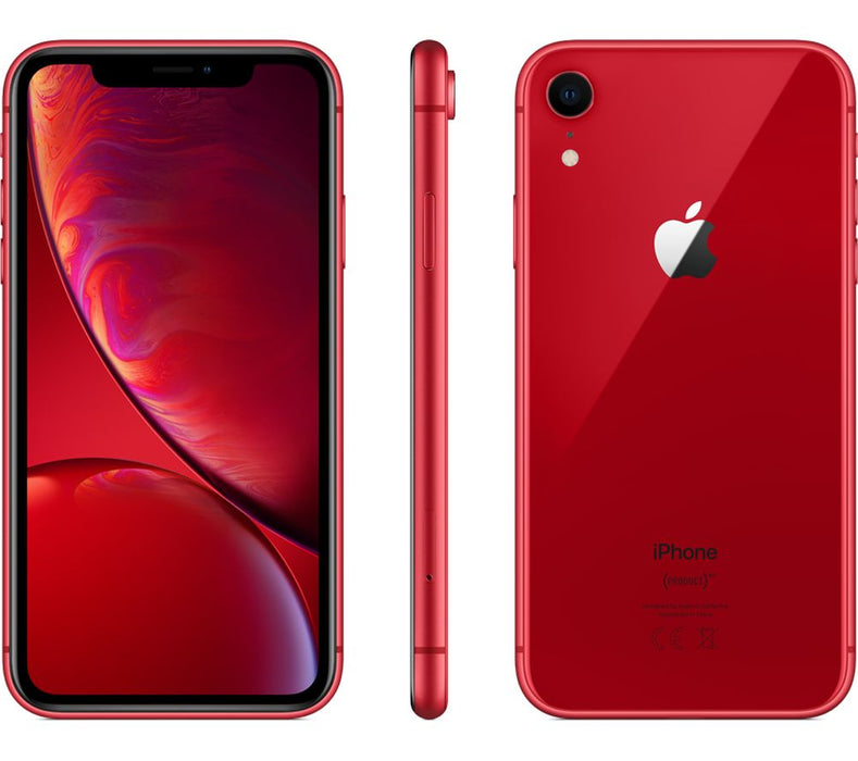 Refurbished (Excellent) - Apple iPhone XR 64GB Smartphone - (Product)RED - Unlocked - Certified Refurbished