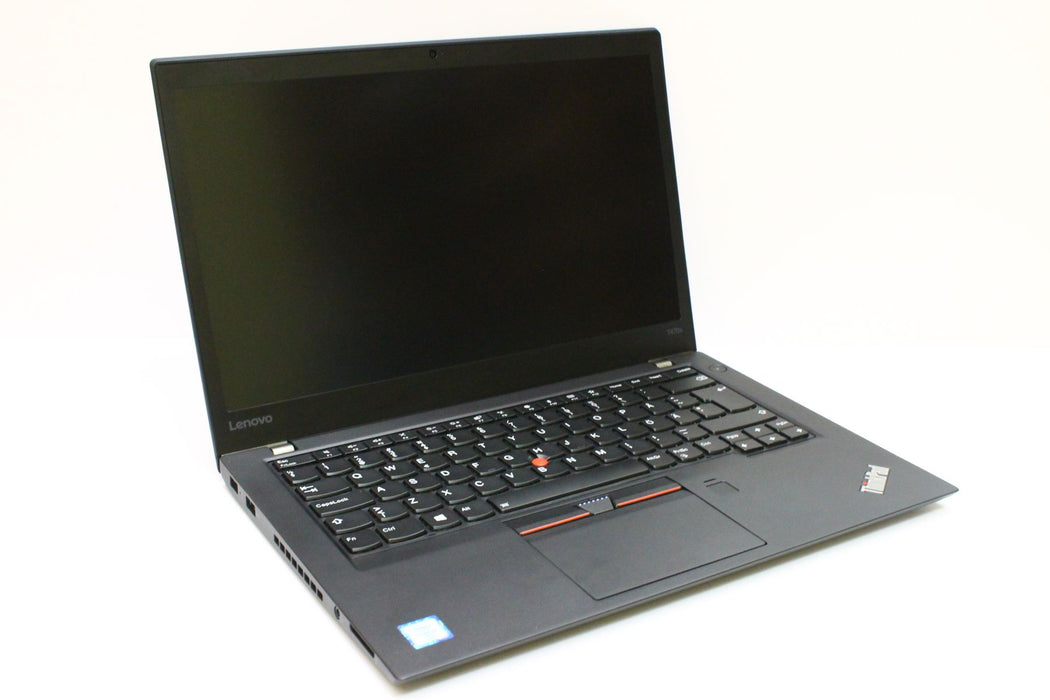 Lenovo ThinkPad T470s Windows 10 Pro Laptop - Intel Core i7-6600U, 8GB RAM, 256GB SSD, 14-inch IPS FHD (1920x1080) Matte Display, Fingerprint Reader, Black Color