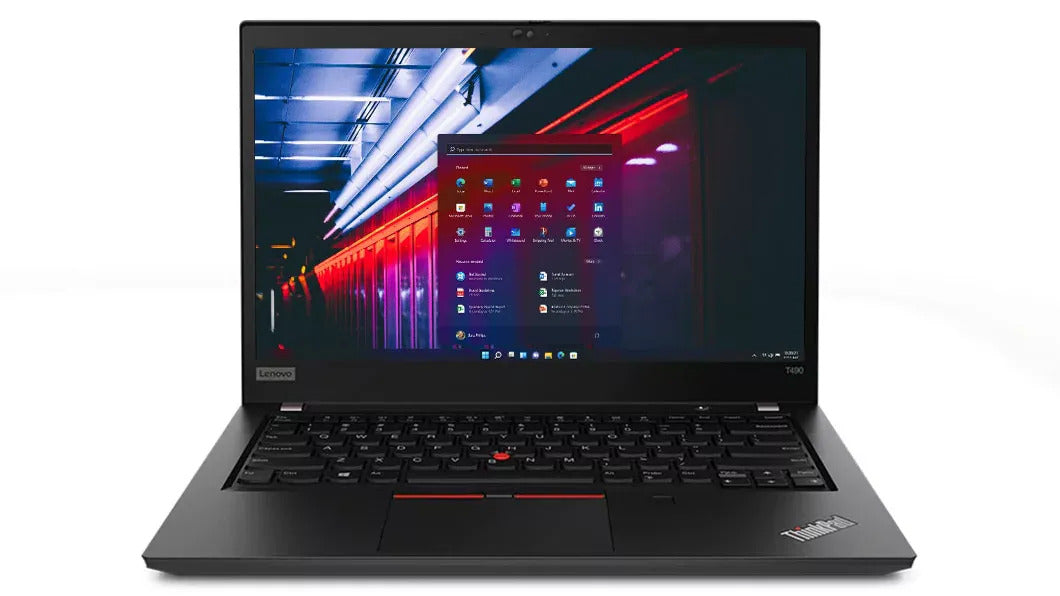 Remis à neuf (Excellent état) - Ordinateur portable Lenovo ThinkPad T490 14" - Noir brillant (Intel i5-8365U / 16 Go de RAM / SSD de 256 Go / Windows 11 Pro)