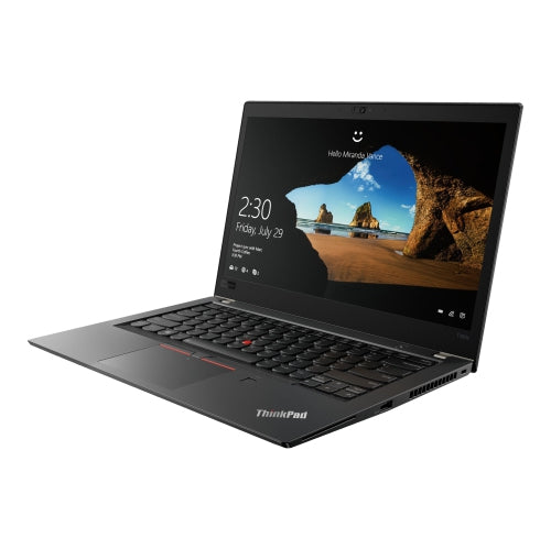 Ordinateur portable Lenovo ThinkPad T480 14 pouces : Intel i5-8350U 1,7 GHz Quad-Core, 16 Go de RAM, SSD de 512 Go, webcam, HDMI, Win 11 Pro - Remis à neuf (bon)