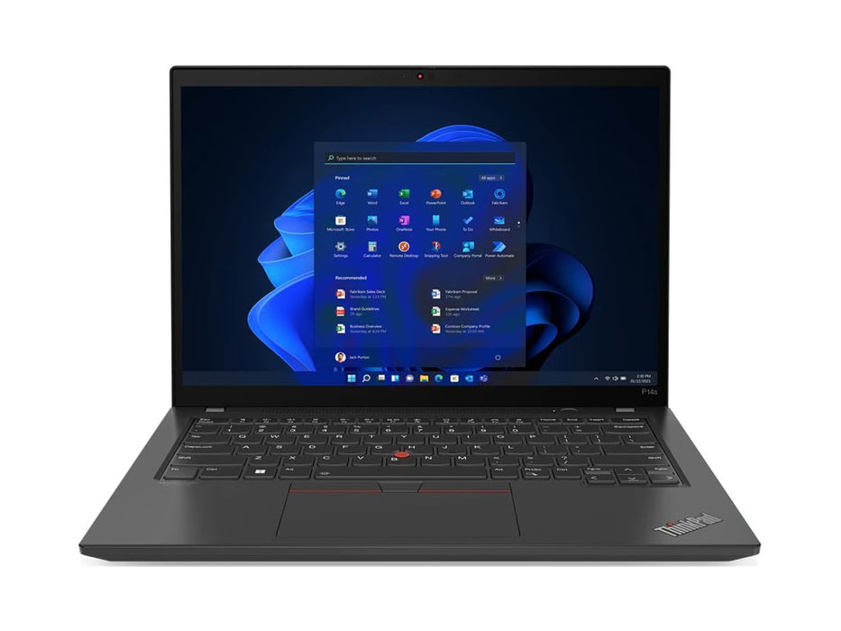 Refurbished (Excellent) - Lenovo ThinkPad P14s Gen 5 Intel Laptop, 14", AMD Ryzen 7 PRO 8840HS w/ Radeon 780M Graphics, 64GB RAM, 1TB SSD, Windows 11 Pro