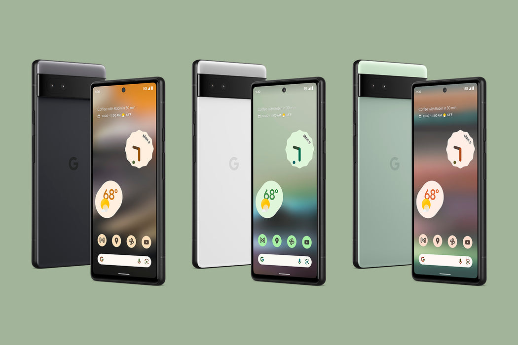 Refurbished (Good) - Google Pixel 6 128GB - Stormy Black - Unlocked