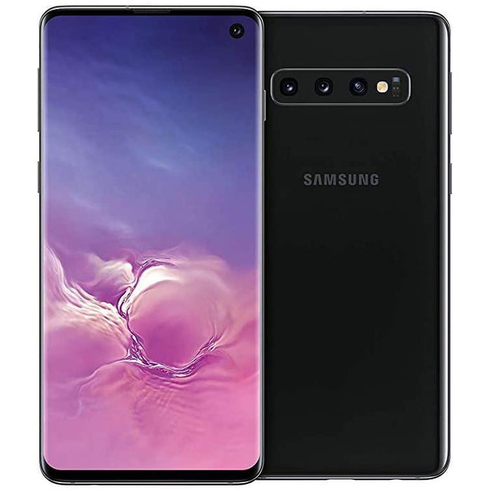 Refurbished (Excellent) - Samsung Galaxy S10 128GB Smartphone - Prism Black - Unlocked - Certified Refurbished