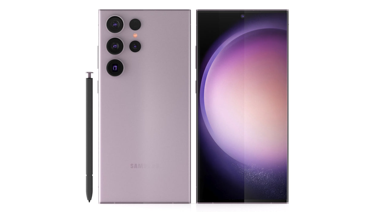 Reconditionné (Excellent état) - Samsung Galaxy S23 Ultra 256 Go - Lavande - Débloqué