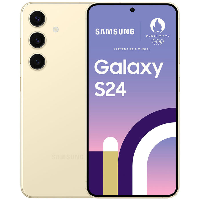 Reconditionné (bon état) - Samsung Galaxy S24 128 Go - Jaune ambre - Débloqué