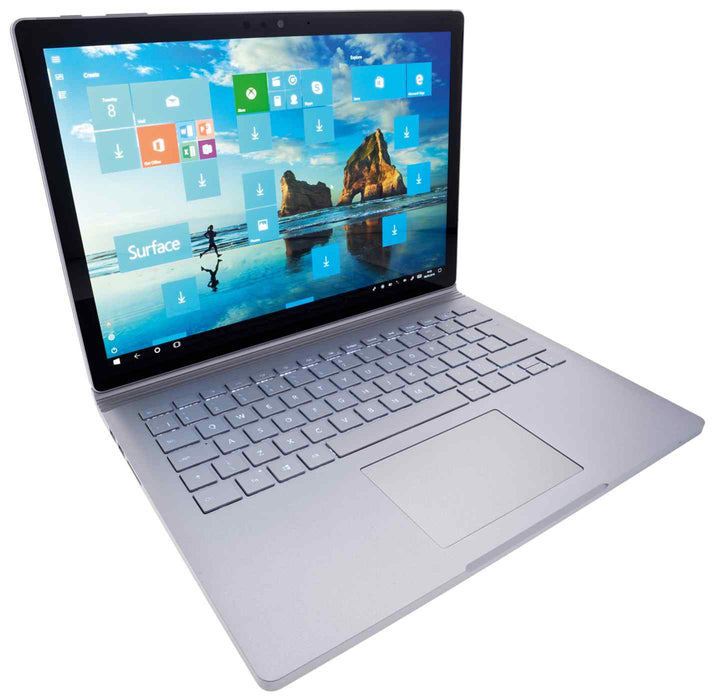 Refurbished(Good) - Microsoft Surface Book - 13.5" Laptop - (Intel Ci7 8650U/256GB SSD/8GB RAM) - Windows 11 Pro