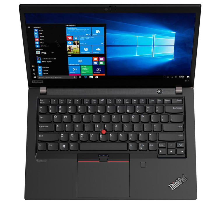 Remis à neuf (bon état) - Ordinateur portable Lenovo ThinkPad T14 Gen 2 14" - (Intel Core i7-1185G7/512 Go SSD/16 Go RAM/Windows 11 Pro)