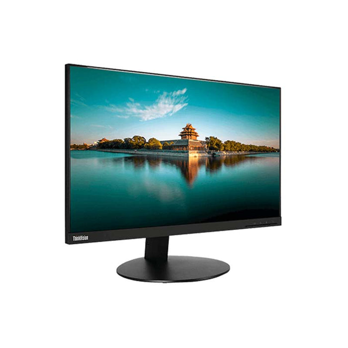 Moniteur LCD Full HD Lenovo ThinkVision T24i-30 24" (61 cm) - Format 16:9 - Noir corbeau - Écran visible de 23,8" (60,5 cm).
