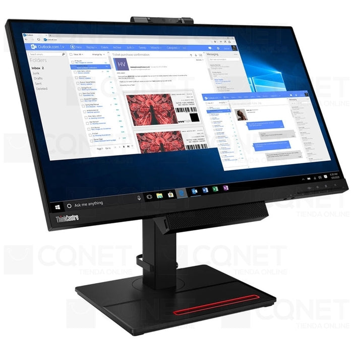 Lenovo ThinkCentre Tiny-In-One TIO24 Gen 3 LED Monitor 23.8" (Non-Touch) FULL HD, Display Port, 1080p Webcam