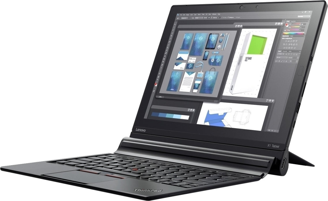 Refurbished(Good) - Lenovo ThinkPad X1 Tablet, 13.5" Touchscreen, Intel Core m7-6Y75, 8 GB RAM, 512gb ssd, Win11 Pro