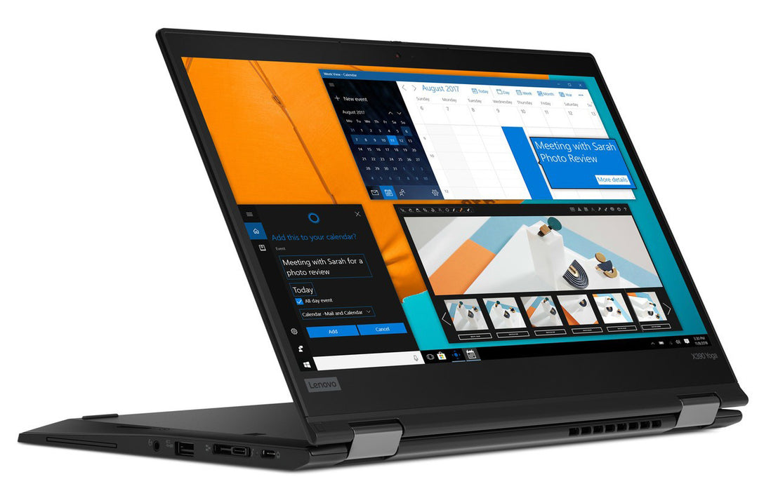 Remis à neuf (excellent) - Lenovo ThinkPad X390 Yoga - Ordinateur portable 2 en 1 tactile 13,3" - Intel Core i5-8365U - SSD 256 Go - RAM 8 Go - Windows 11 Pro avec stylet
